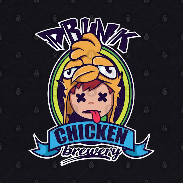 Drunk Chicken Brewery by Pixeldsigns